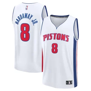 Tim Hardaway Jr. Detroit Pistons Fast Break Replica Player Jersey Association Élégant Edition White - Pour les fans de la ligue - Un maillot authentique de la compétition