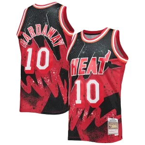 Tim Hardaway Miami Heat Hardwood Classics 1996/97 Hyper Hoops Luxueux Swingman Jersey Scarlet - Pour les fans de la ligue - Un maillot authentique de la compétition