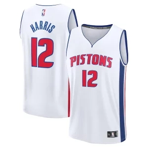 Tobias Harris Detroit Pistons Confortable Fast Break Replica Player Jersey Association Edition White - Collectionner ce maillot rare - Augmentez la valeur de votre collection