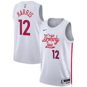 Tobias Harris Philadelphia 76ers Nike Unisex Collectible 2022/23 Swingman Jersey City Edition White - Livraison gratuite - Économisez sur les frais d'expédition