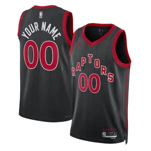 Toronto Raptors Jordan Brand Unisex 2022/23 Swingman Custom Jersey Statement Edition Black Vibrant - Promotion limitée - Profitez de la réduction avant qu'elle ne soit terminée