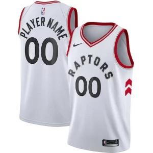 Toronto Raptors Nike 2020/21 Swingman Custom Jersey Association Edition Uniques White - Parfait pour le match jour - Montrez votre support avec style