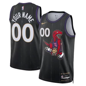 Toronto Raptors Nike Unisex 2024/25 Custom Swingman Jersey City Edition Black Tendance - Offre spéciale - Achetez maintenant et économisez