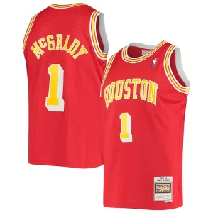 Tracy McGrady Houston Rockets 2001/02 Hardwood Classics Swingman Jersey Red Splendide - Maillot de championnat - Revivez les victoires glorieuses