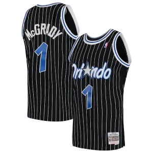 Tracy Personalisable McGrady Orlando Magic Hardwood Classics Swingman Jersey Black/Blue - Nouvelle arrivée - Êtes-vous prêt pour la saison ?