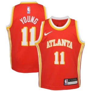 Trae Young Atlanta Hawks Nike Toddler Swingman Player Jersey Icon Edition Confortable Red - Fait à la main - Un produit unique et de qualité
