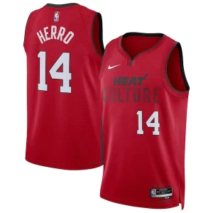 Tyler Herro Miami Heat Nike Unisex 2024/25 Swingman Player Jersey City Edition Red Dashing - Design innovant - Écarte-vous du commun des mortels