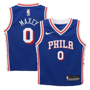 Tyrese Maxey Collectible Philadelphia 76ers Nike Toddler Swingman Player Jersey Icon Edition Royal - Maillot de marque reconnue - Faites confiance à la qualité