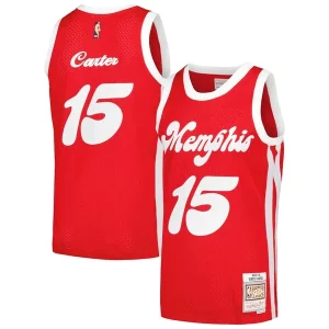 Vince Exclusif Carter Memphis Grizzlies 2015/16 Hardwood Classics Swingman Jersey Red - Pour les matchs d'athlétisme - Restez frais et confortable