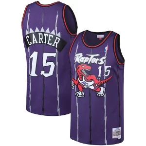 Vince Carter Toronto Raptors 1998/99 Big & Dashing Tall Hardwood Classics Swingman Jersey Purple/White - Giftez-le à un fan dévoué - Livraison en temps pour les fêtes