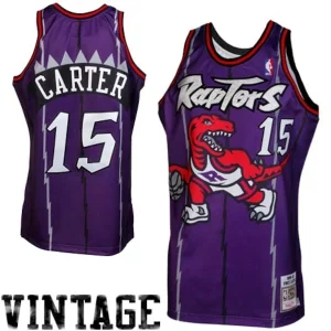 Vince Exceptionnel Carter Toronto Raptors 1998/99 Throwback Authentic Jersey Purple - Garantie satisfaction - Si vous n'êtes pas satisfait