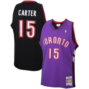 Vince Carter Toronto Bold Raptors 1999/00 Hardwood Classics Swingman Jersey Purple/White - Idéal pour les soirées de sport - Montrez votre style