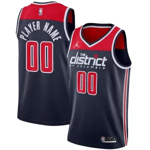 Washington Wizards Jordan Brand Swingman Custom Jersey Statement Edition Navy Collectible - Fait à la main - Un produit unique et de qualité