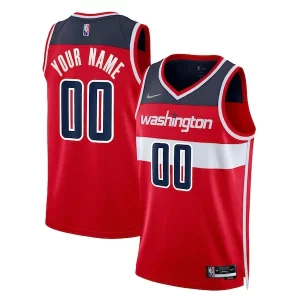 Washington Wizards Nike 2021/22 Diamond Swingman Custom Jersey Icon Edition Bold Red - Confort et style combinés - Pour un look exceptionnel