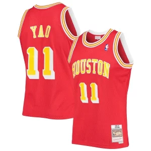 Yao Ming Éclatant Houston Rockets 2004/05 Hardwood Classics Swingman Jersey Red - Pour les amateurs de basketball passionnés - Livraison rapide