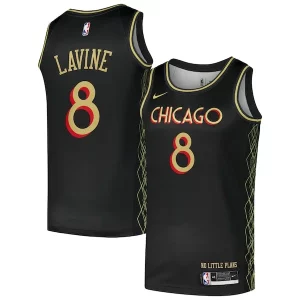 Zach Personalisable LaVine Chicago Bulls Nike Swingman Player Jersey City Edition Black - Idéal pour les soirées de sport - Montrez votre style