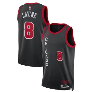 Zach LaVine Magnifique Chicago Bulls Nike Unisex 2023/24 Swingman Jersey Black City Edition - Confort et style combinés - Pour un look exceptionnel