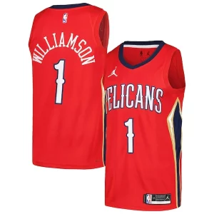 Zion Williamson New Orleans Pelicans Jordan Brand Swingman Player Jersey Statement Edition Superbe Red - Style contemporain - Restez à la mode avec ce maillot