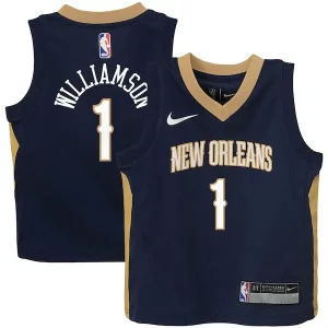 Zion Williamson Admirable New Orleans Pelicans Nike Toddler Replica Jersey Icon Edition Navy - Maillot authentique - Reproduit avec soin