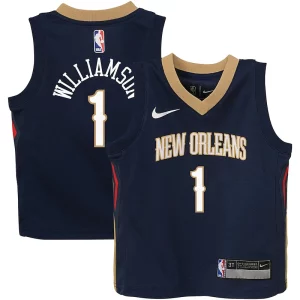 Zion Williamson New Orleans Pelicans Nike Toddler Swingman Player Jersey Icon Edition Navy Admirable - Maillot de marque reconnue - Faites confiance à la qualité