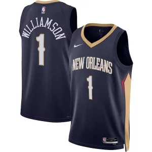Zion Williamson New Orleans Premium Pelicans Nike Unisex Swingman Jersey Icon Edition Navy/White - Livraison gratuite - Économisez sur les frais d'expédition